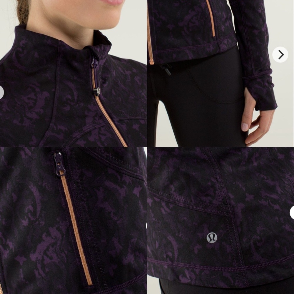 LULULEMON Forme Jacket II Baroque Deep Zinfandel